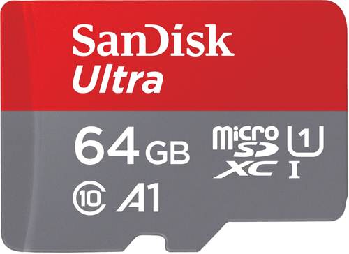 Sandisk SDSQUAB-06 CARD MICRO SD 64GB 140MBS + ADATT