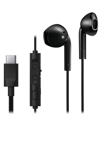 JVC HA-FR17UC- AURICOLARE IN EAR NERO USB-C