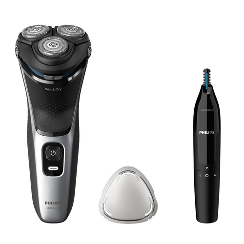 PHILIPS PH S3143/02   RASOIO SERIES 3000 WET/DRY LAME POWERCUT 5D 60MIN