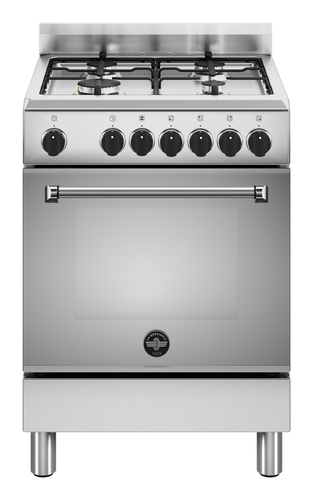 LA GERMANIA AMN664EXV/ CUCINA 60X60 MULTI5 4F+1TC INOX ALZATINA