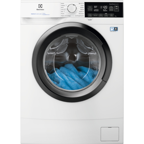 REX EW6S326B   LAVATRICE SNELLA 38CM 6KG B 1200G INV PLANA TC3 O