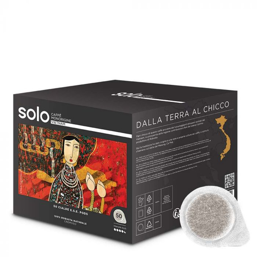 POLTI BVI00050   CONF. 50 CIALDE CAFFE' SOLO MONORIGINE VIETNAM