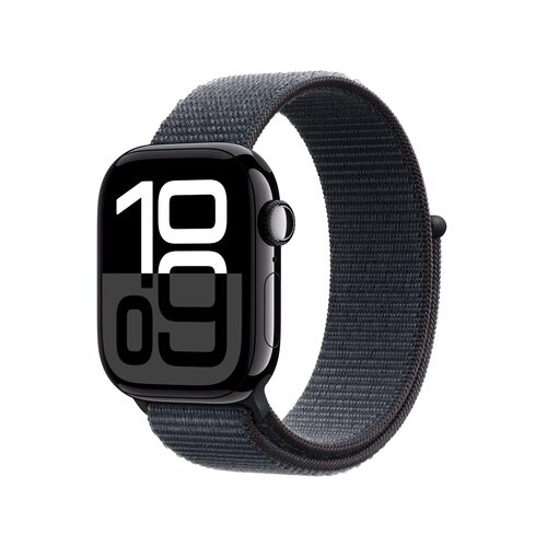 APPLE MWWG3QL/A  WATCH S10 42MM JET BK ALU CASE+INK SP.LOOP