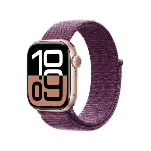 APPLE MWWK3QL/A  WATCH S10 42MM R.GOLD ALU CASE+PLUM SP.LOOP