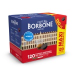 CAFFE'BORBON AMSBLUN120 CAPS COMP. LAVAZZA 120PZ NOBILE (BLU) BOX PROMO