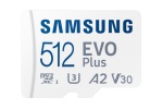 SAMSUNG - MB-MC512SA CARD MICRO SD 512GB EVO PLUS 160MB/SMB/S+ ADATTAT