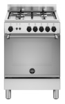 La Germania - AMN664GXV/ CUCINA 60X60 FORNOGAS VENT5 4F+ INOX ALZATINA