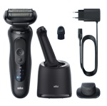 BRAUN - 52N7200CC  RASOIO 3 LAME  RIFINITORE  E ACC.CLEAN E CHARGESI