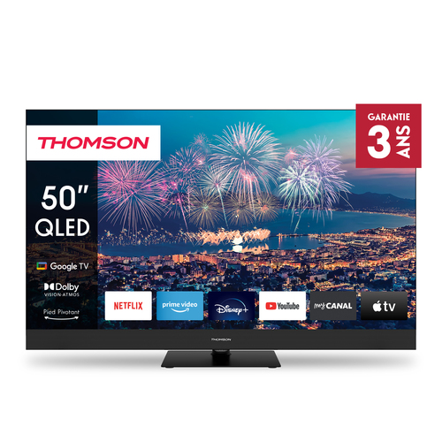THOMSON 50QG6C14   TVC LED 50 QLED GOOGLE TV HDR SOUNDBAR INTEGRATA