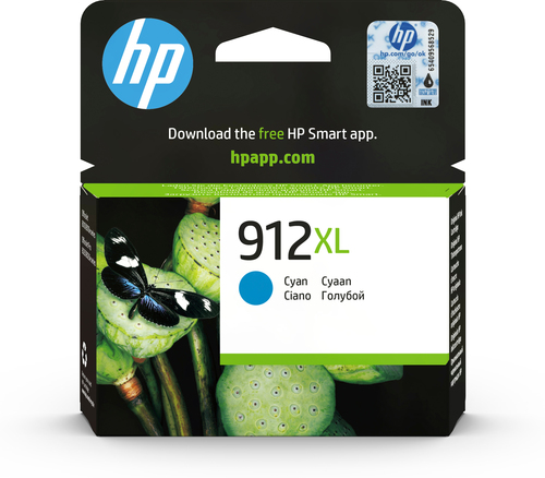HP sta/con/a 3YL81AEBL  C.INK CIANO 912 XL