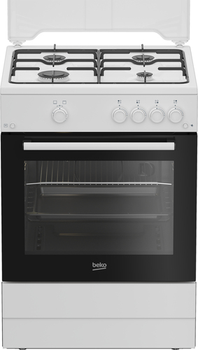 BEKO bianco FBG62010DW CUCINA 60X60 FORNOGAS 4F BIANCA     COPERCHIO MET