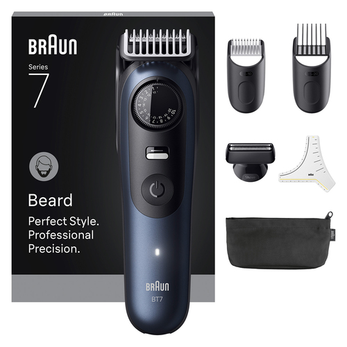 BRAUN BT7520     REGOLABARBA RIC. DA 1MM A 20MM     WET DRY  9 ACC