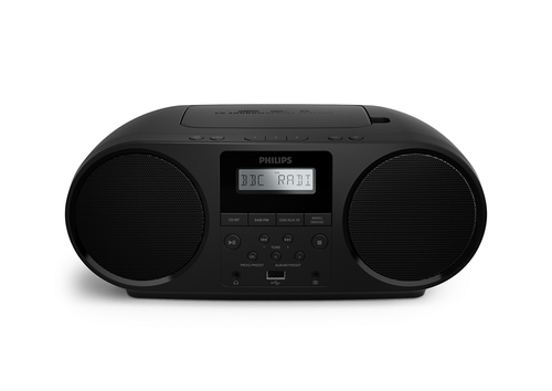 PHILIPS TAZ6000/10 RADIOREGISTRATORE DAB C/CD BT BLACK