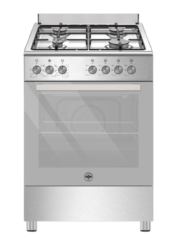 LA GERMANIA SE664EX/24 CUCINA 60X60 EL MULTI 4F  INOX GRIGLIE SMALTATE C