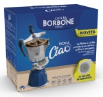 CAFFE'BORBON - MOKACIAOIN CAFFETTIERA PER CIALDE ALL. PIATTO INDUZOMAGGIO 1