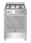 La Germania - SE664EX/24 CUCINA 60X60 EL MULTI 4F  INOX GRIGLIE SMALTATE C