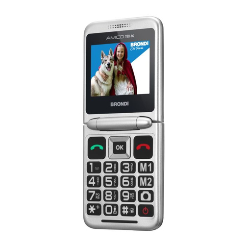 Brondi AMICOTUO4G S.PHONE SENIOR 4G FLIP 2.4/1.77