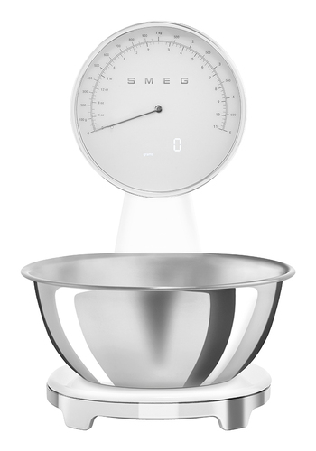 SMEG ped KSF01WHWW  BILANCIA DA CUCINA ANALOGICA BIANCA