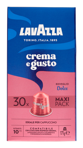 LAVAZZA 7030NCCCRE NCC ALLUMINIO CREMA E GUSTO DOLCE 30 CACF008