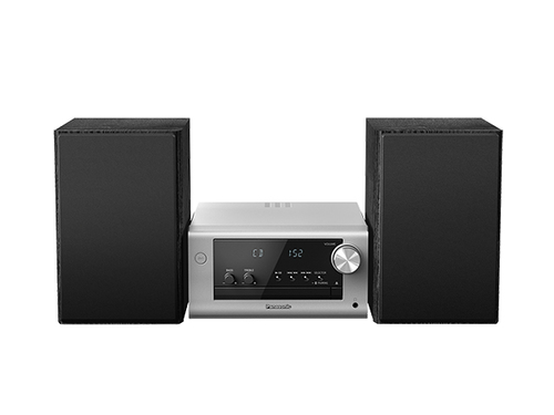 PANASONIC SCPM702EGS STEREO MICRO DAB 80W CD USB BT SILVER