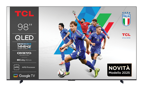 TCL 98P89K     TVC LED 98 QLED GOOGLE TV 144 HZ DOLBY ATMOS SUBW