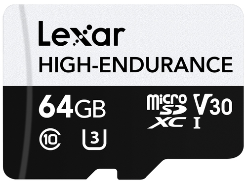 LEXAR 933086     CARD MICRO SD 64GB ENDURANCE VIDEOSORVEGLIANZA933