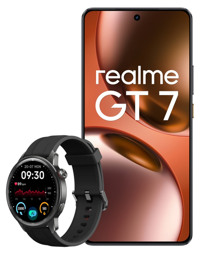 REALME GT 7 BLACK S.PHONE GT 7 5G 12/512GB BLACK + WATCH S2