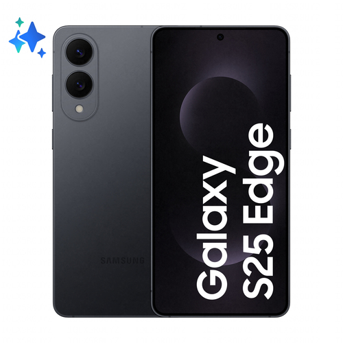 SAMSUNG SM-S937BZK S.PHONE 5G S25EDGE BK  6.7QHD+ 8CORE 12/512GB FOT