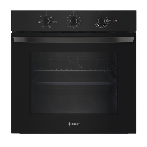 INDESIT incasso IO235HB    FORNO 66LT MULTI6 A NERO 3MANOPOLE  IDROLITICO