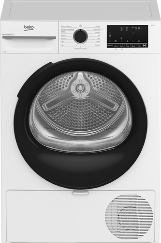 BEKO MWBMT481BI ASCIUG 8KG A+++/C INV DISP TOUCH VAP OBLO NERO
