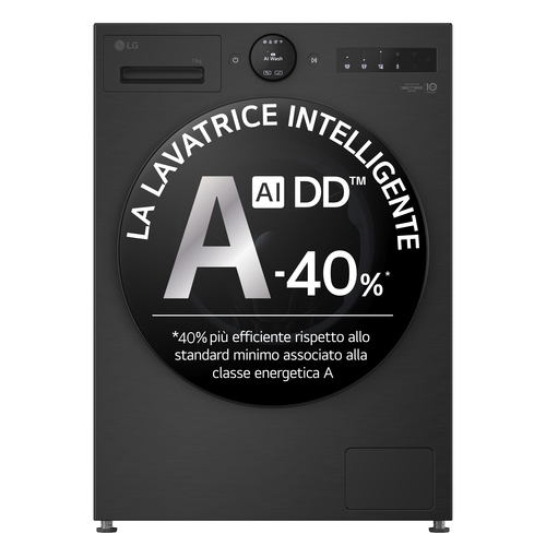 LG F4X7013TBB LAVATRICE CF 11KG 1400G A-40% INV VAP TURBOWASH W