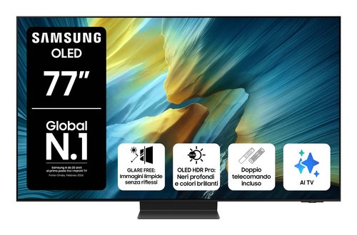 SAMSUNG QE77S95FAT TVC LED 77 OLED SMART TV ONE CONNECT HDR10 4HDMI3