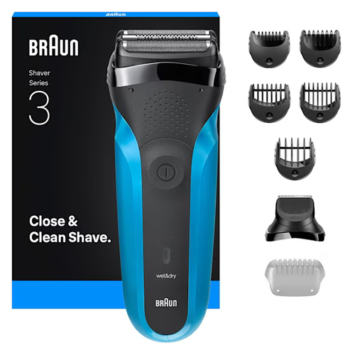 BRAUN 310 BT     RASOIO RIC. WET & DRY TESTINA 3 ELEMENTITESTINA R