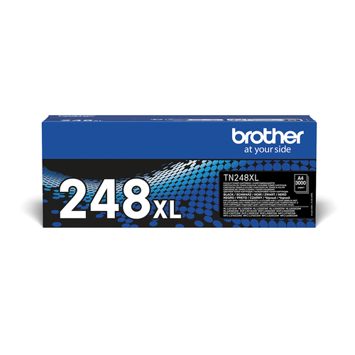 Brother TN248XLBK  TONER NERO 3000PG MFCL3760/8340/8230/8240