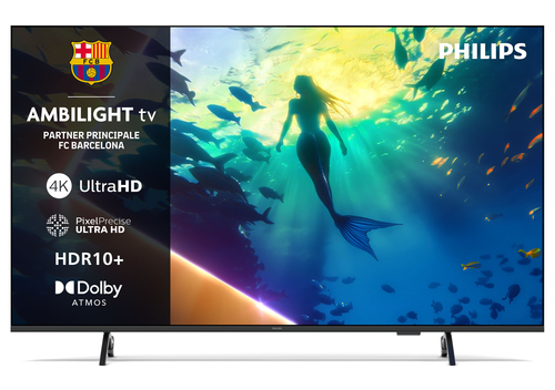 PHILIPS TV 43PUS8010/ TVC LED 43 QLED SMART TV HDR10 AMBILIGHT WIFI  3H