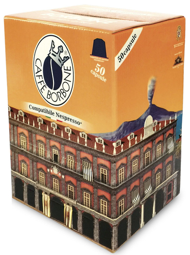 CAFFE'BORBONE REBBLUPALA CAPS COMP. NESPRESSO MISC. NOBILE 50PZ