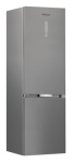 WHIRLPOOL - WHK26404XP FRIGO COMBI 355LT H204 NF INOX B DIPL METALBACK F