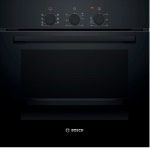 BOSCH incasso HBF011BA2  FORNO 66LT MULTI5 A NERO            3MANOPOLE