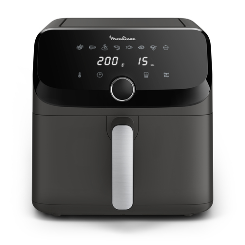 MOULINEX EZ855H     AIRFRYER 7.5 LT ELETT. 8 MOD. EASY FRY MEGA COAL
