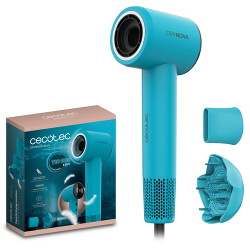 CECOTEC DRYNOVAWAV PHON 1600 W AZZURRO + 2 ACCESSORI