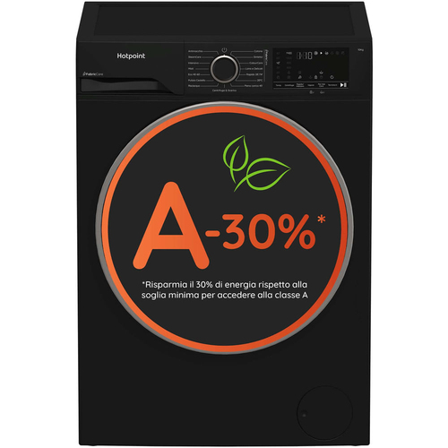HOTPOINT ARISTON HB103BCARE LAVATRICE CF 10KG A -30% BLACK INV