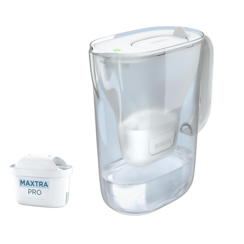BRITA 1057789    CARAFFA FILTRANTE ESSENTIAL BIANCO + 1 FILTRO MAX