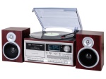 TREVI - TT1072LEGN STEREO MICRO DAB.GIRADISCHI.CD.CASS.MP3.USB LEGNO