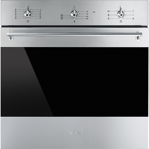 SMEG incasso SF6381X    FORNO 70LT MULTI6 VENT INOX 3MANOP