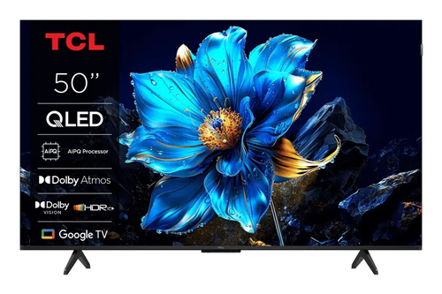 TCL 50T69C     TVC LED 50 QLED 4K SMART TV HDR10+ 60 Hz DOLBY VISION ATMOS P. LATERALI