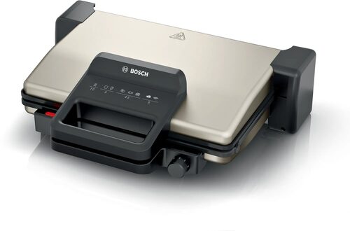 BOSCH ped TCG3302    BISTECCHIERA 2000 W 22X31 CM ARGENTO