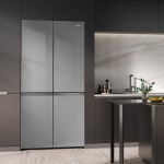 HISENSE - RQ768N4GVE FRIGO MULTI4P 591LT H190 L91 NF E VETROINOX KITCHENFIT CASSETTO SOTTOV