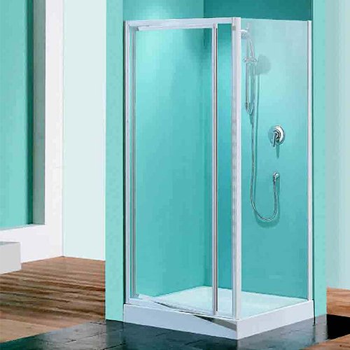 ESCLU PORTA DOCCIA GIREVOLE TRIS LUX ACRILICO cm 68-72