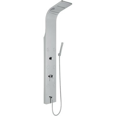 METAF 100-PVIT PARETE ATTREZZATA MULTIFUNZIONE MOD.  VITTORIA CON LED