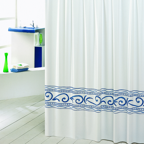DH    TENDA PER DOCCIA IN VINILE MOD. ORIENTE cm 180x200